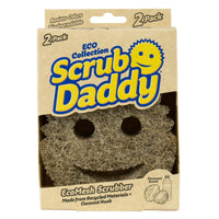 Scrub Daddy Eco Daddy Medium Duty Scrubber Sponge for Kitchen, 100% biodegradable, 2 Pk