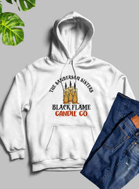 The Sanderson Sisters Black Flame Candle Co Hoodie