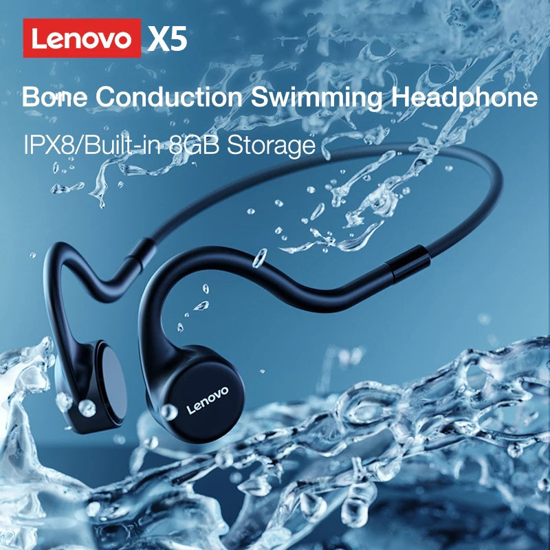 Bone Conduction Earphones X3 X4 X5 X3 Pro Bluetooth Hifi Ear-hook Wireless Headset with Mic Waterproof Earbud