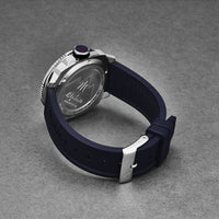 Alpina Women's 'Comtesse' Blue Dial Blue Rubber Strap Quartz Watch AL-240MPN2VC6