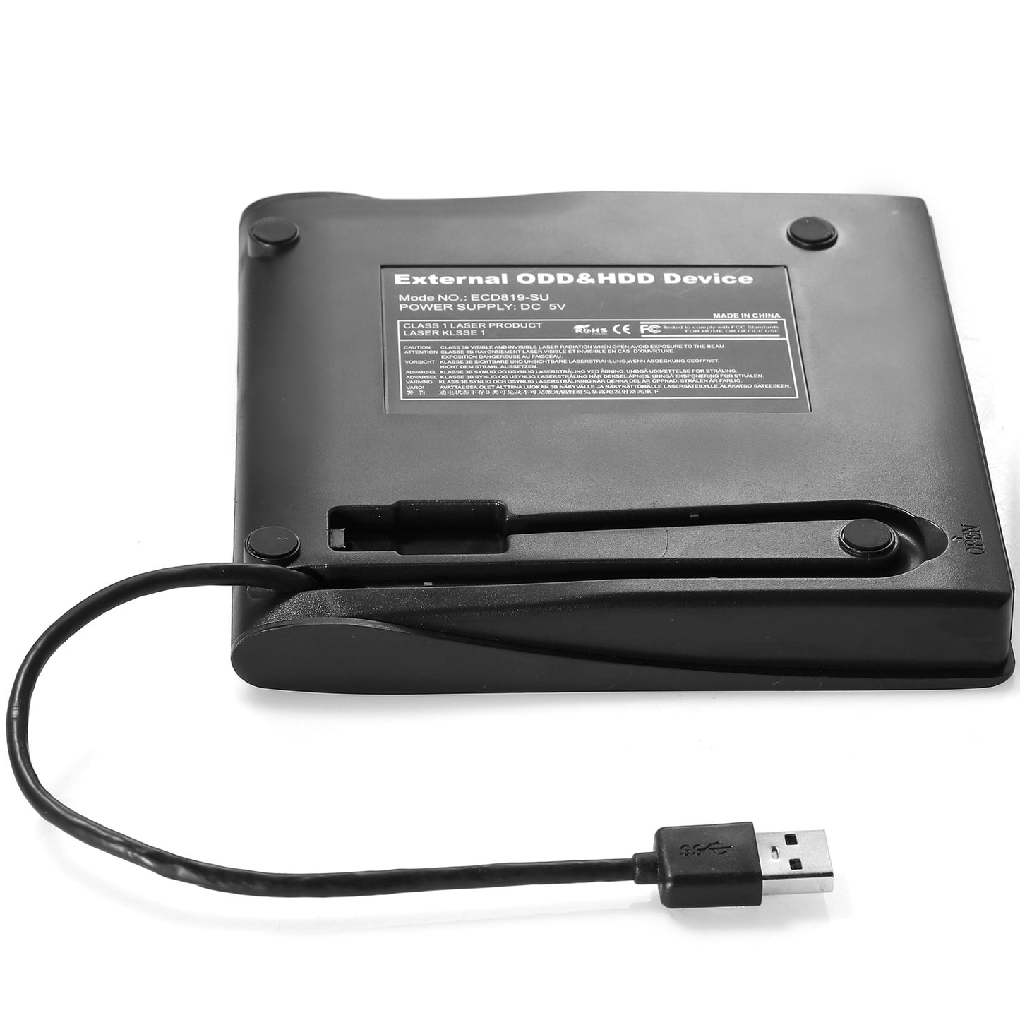 External CD DVD Drive USB 3.0 Slim DVD-RW Drive Superdrive Burner Writer High Speed Data Transfer USB Optical Drives Players