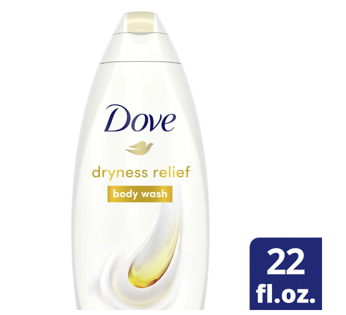 Dove Dryness Relief with Jojoba Oil Body Wash 22 fl oz
