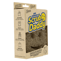 Scrub Daddy Eco Daddy Medium Duty Scrubber Sponge for Kitchen, 100% biodegradable, 2 Pk